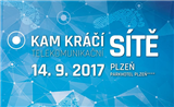 Pozvánka na konferenci Kam kráčí telekomunikační sítě v Plzni.